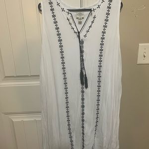 White summer dress